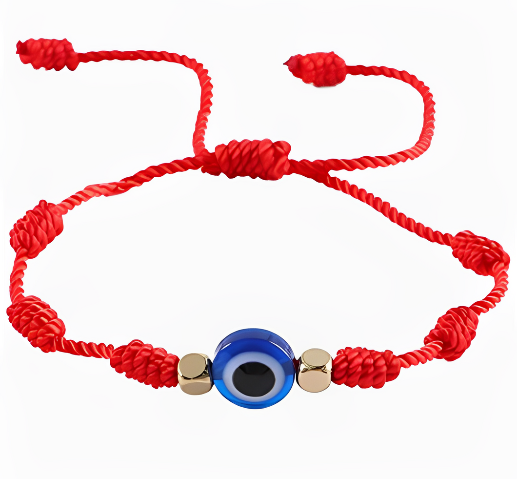 7 Knot Evil Eye Bracelet